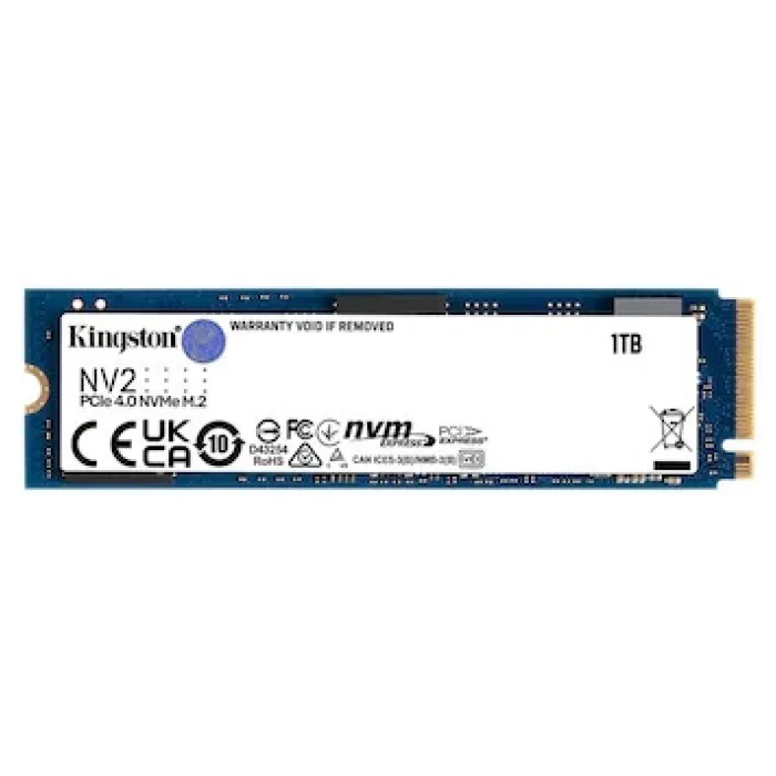 2.EL KİNGSTON NV2 SNV2S/1000G 1 TB PCIE 4.0 NVME M.2 SSD