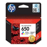 HP 650 CZ102AE Renkli Kartuş