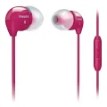 PHILIPS SHE3595PK/00 PEMBE BASS SOUND MİKROFONLU KULAKİÇİ KULAKLIK