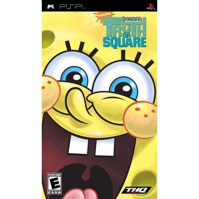 PSP OYUN SPONGE BOB′S TRUTH OR SQUARE
