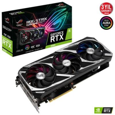 Asus STRIX-RTX3060-O12G-GAMING 12GB 192Bit GDDR6