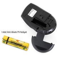 Everest SM-861 Usb Kablosuz Mouse Siyah