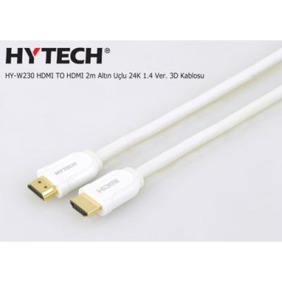 Hytech HY-W230 HDMI TO HDMI 2m Altın Uçlu