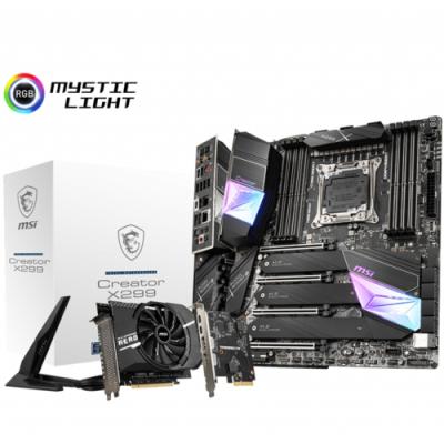 MSI CREATOR X299 DDR4 S+GL 2066p (EATX)