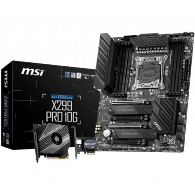 MSI X299 PRO 10G DDR4 S+GL 2066p (ATX)
