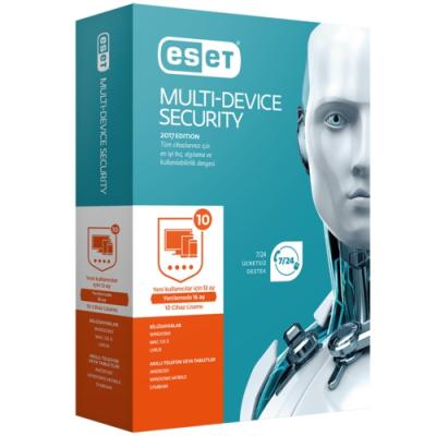 NOD32 ESET Multi-Device Security V10 -10 Kullanıcı