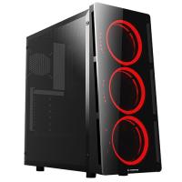 Rampage REDCORE 500W Mid Tower Kasa Siyah