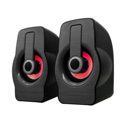 Snopy SN-X23 RGB Işıklı 3W*2 Siyah USB Speaker