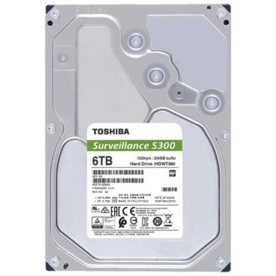 Toshiba 3,5 S300 6TB 256MB 7200RPM HDWT360UZSVA