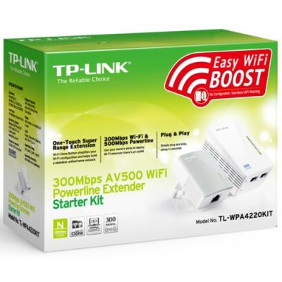 TP-Link TL-WPA4220KIT 300Mbps Wi-Fi Powerline Kit