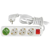 ALMERA 4'LÜ ANAHTARLI TOPRAKLI PRİZ 2 METRE