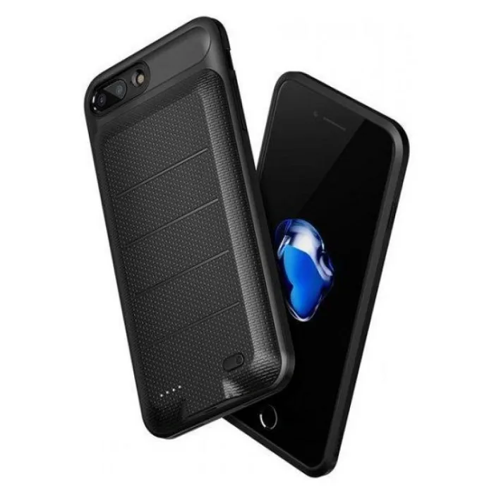 BASEUS APPLE İPHONE 7 PLUS / 8 PLUS ŞARJLI KILIF SİYAH (3650MAH)