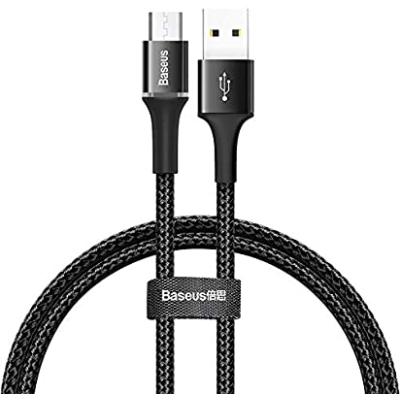 BASEUS CATGH-B01 HALO RGB TYPE-C 3A 1MT KABLO SİYAH