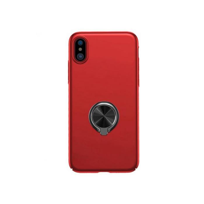 Baseus Ring Bracket Iphone X Kirmizi Yuzuklu Kili Ucuzbudur