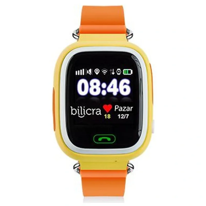 BİLİCRA BLC101 SARI AKILLI ÇOCUK SAATİ
