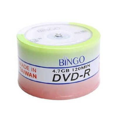 BİNGO 16X 4.7GB CAKEBOX DVD-R BOŞ DVD 50 Lİ PAKET