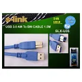 S-LINK SLX-U35 USB 3.0 1,5M AM TO BM GOLD YAZICI KABLOSU