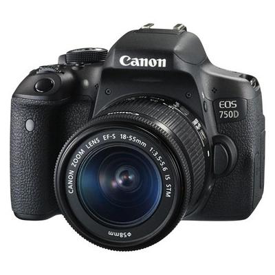 CANON EOS 750D 18-55 MM DC LENS 2 YIL CANON EURASİA GARATİLİ