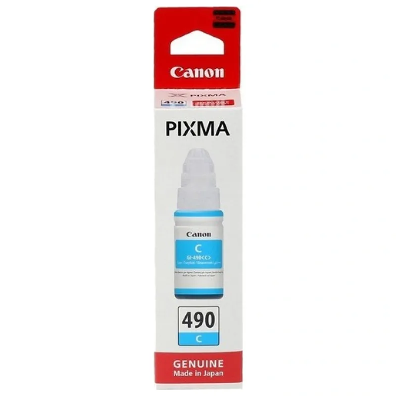 Canon GI-490C Mavi Kartuş Mürekkebi