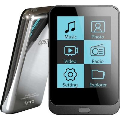 COBY MP823-4G VİDEO MP3 PLAYER 4GB SİYAH