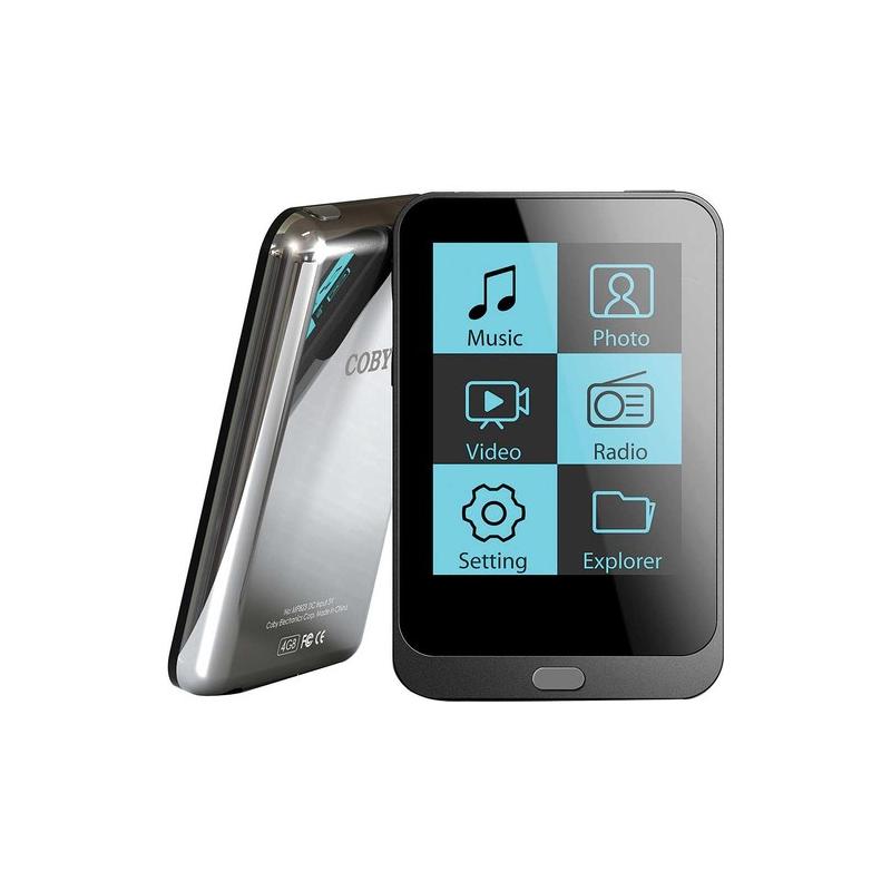 COBY MP8234G VİDEO MP3 PLAYER 4GB SİYAH Ucuzbudur