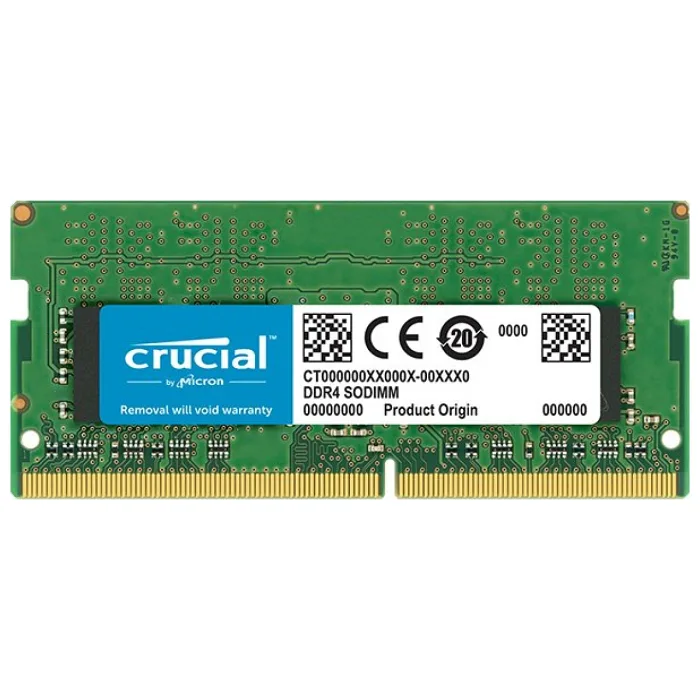 CRUCİAL 8GB 2666 MHZ DDR4 NOTEBOOK RAM CT8G4SFS8266