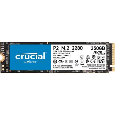 CRUCİAL P2 250 GB SSD M.2 NVME PCIE CT250P2SSD8