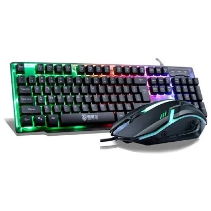 DEİOG DY-T302 OYUNCU KLAVYE MOUSE SET MEKANİK HİSLİ