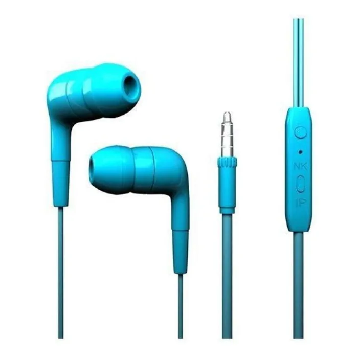 DEXIM DAKSE0001-BL MİKROFONLU KULAKİÇİ KULAKLIK MAVİ