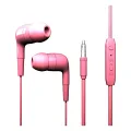 DEXIM DAKSE0001-R MİKROFONLU KULAKİÇİ KULAKLIK PEMBE