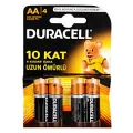 DURACELL 4' LÜ PAKET LR6-MN1500 1.5V AA KALEM PİL