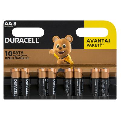 DURACELL 8Lİ AA KALEM PİL