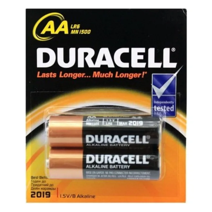 DURACELL ALKALİN KALEM PİL (AA) 2 Lİ