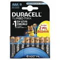 DURACELL ALKALİN TURBO MAX İNCE PİL 8'Lİ AAA 1,5 VOLT