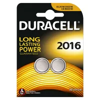 DURACELL DL/CR 2016 LİTYUM DÜĞME PİL 3 VOLT 2'Lİ PAKET