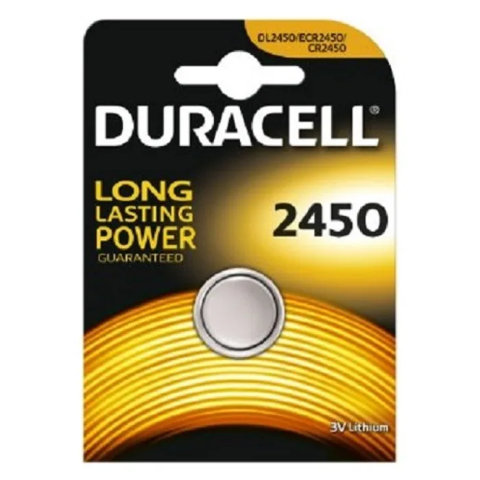 DURACELL DL/CR 2450 LİTYUM 3 VOLT PİL TEKLİ