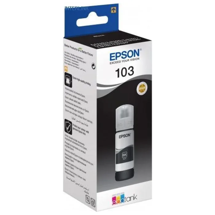 Epson 103 C13T00S14A Siyah Mürekkep