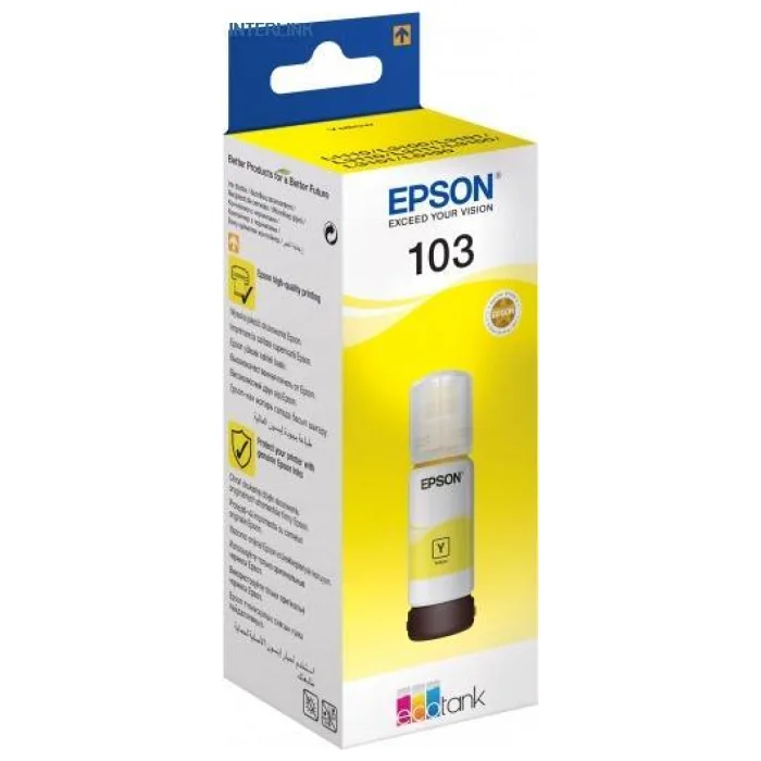 Epson 103 C13T00S44A Sarı Mürekkep