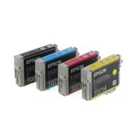 EPSON T0715 4LÜ SET KARTUŞ T0711-T0712-T0713-T0714