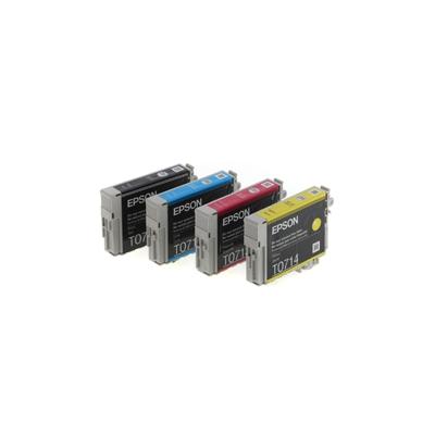 EPSON T0715 4LÜ SET KARTUŞ T0711-T0712-T0713-T0714