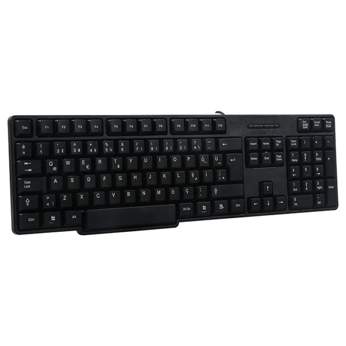 EVEREST KB-517U SİYAH USB Q STANDART KLAVYE