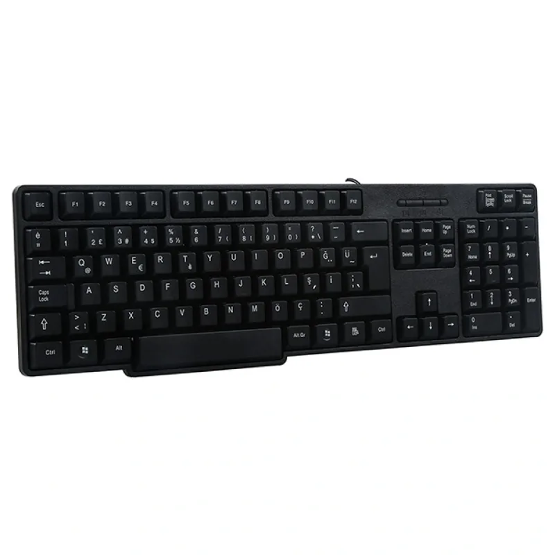EVEREST KB-517U SİYAH USB Q STANDART KLAVYE