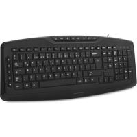 EVEREST KB-920 SİYAH FULL BOY Q OFİS 14 MULTİMEDİA TUŞLU KLAVYE