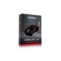 EVEREST MERCURY X8 USB SİYAH 6D OPTİK OYUN MOUSE