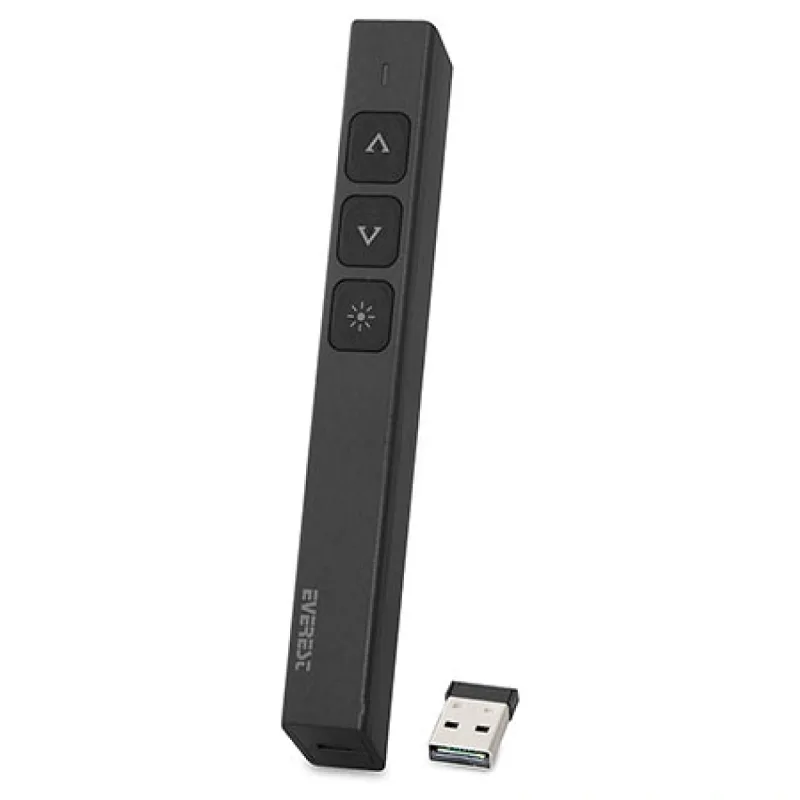EVEREST PSN-07B SİYAH 2.4GHZ KABLOSUZ PROFESYONEL SUNUM CİHAZI