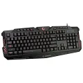 EVEREST RAMPAGE KB-R7 SİYAH USB IŞIKLANDIRMALI Q OYUNCU KLAVYESİ
