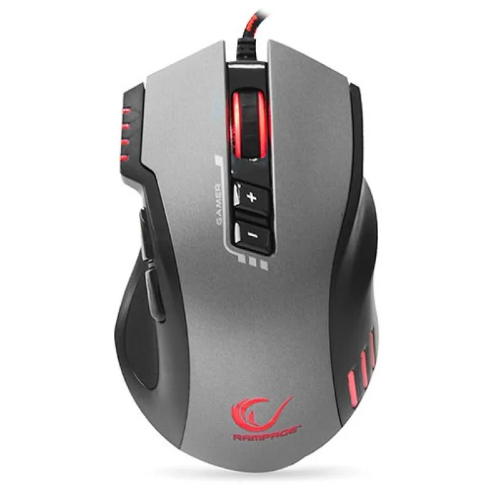 EVEREST RAMPAGE SMX-R81 USB SİYAH 3000DPİ RGB GAMİNG MOUSE
