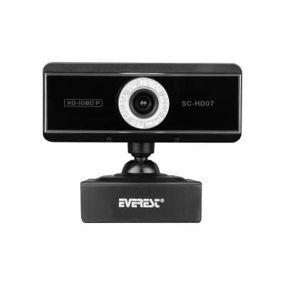 EVEREST SC-HD07 1080P USB HARİCİ MİKROFONLU WEBCAM PC KAMERA