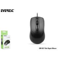 EVEREST SM-163 USB SİYAH MOUSE