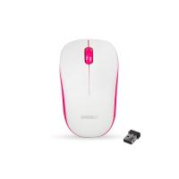 EVEREST SM-165 BEYAZ/KIRMIZI 2.4GHZ KABLOSUZ MOUSE